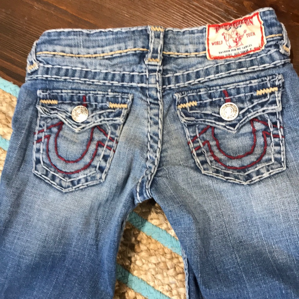 Girls TRUE RELIGION Jeans, Julie Super T,  Size 7